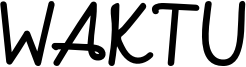 Waktu Font