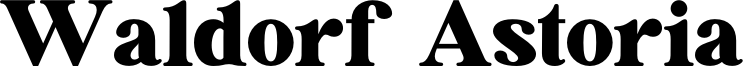 Waldorf  Astoria Font