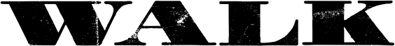 Walk Font