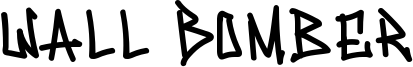 Wall Bomber Font