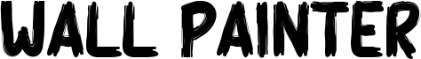 Wall Painter Font