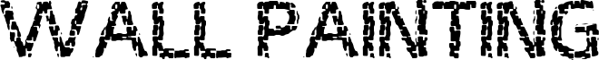 Wall Painting Font