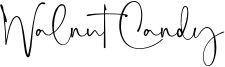 Walnut Candy Font