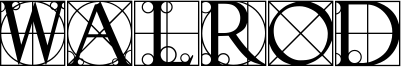 Walrod Font