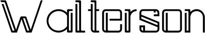 Walterson.otf