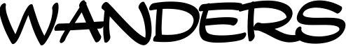 Wanders Font