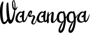Warangga Font
