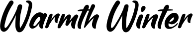 Warmth Winter Font