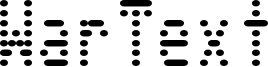 WarText Font
