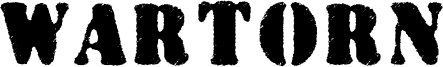 Wartorn Font