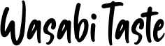 Wasabi Taste Font