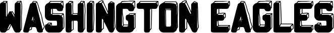 Washington Eagles Font