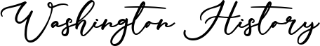 Washington History Font