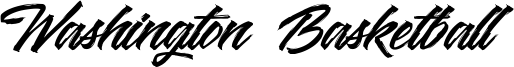 Washington Basketball Font
