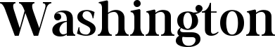 Washington Font