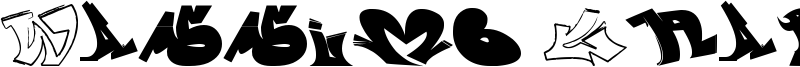 Wassimo Graffiti Font