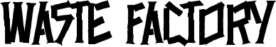 Waste Factory Font