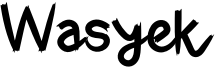 Wasyek Font