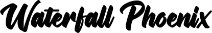Waterfall Phoenix Font
