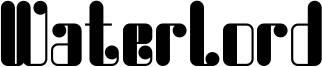 Waterlord Font