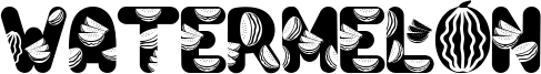 Watermelon Font