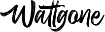 Wattgone.otf