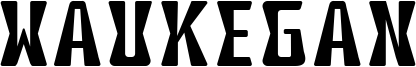 Waukegan Font