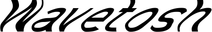 Wavetosh Font