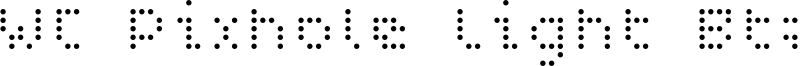 WC_PixHole_Light_Bta.otf