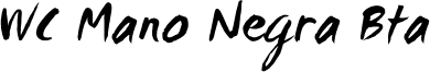 WCManoNegraBta.otf