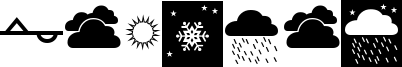 Weather Font