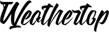 Weathertop Font