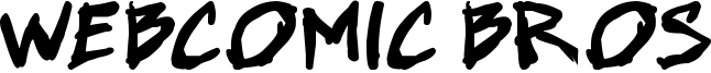 Webcomic Bros_bold.ttf