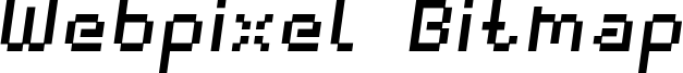 webpixel bitmap_medium-italic.otf