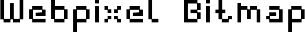webpixel bitmap_medium.otf