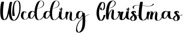 Wedding Christmas Font