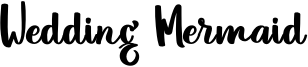 Wedding Mermaid Font