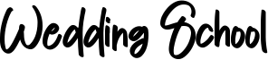 Wedding School Font