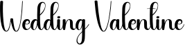 Wedding Valentine Font