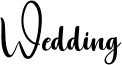 Wedding Font