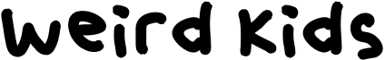 Weird Kids Font