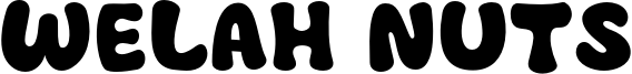Welah Nuts Font