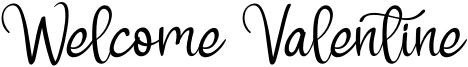Welcome Valentine Font