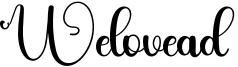 Welovead Font