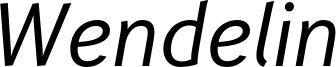 WendelinReduced_56Kursiv.otf