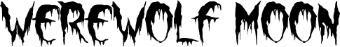 Werewolf Moon Font