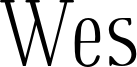 Wes Font
