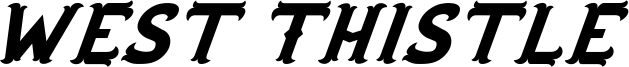 West Thistle Font
