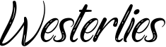 Westerlies Font