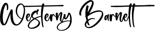 Westerny Barnett Font